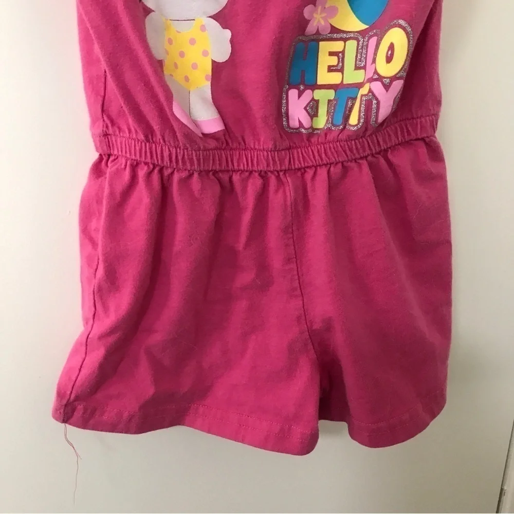 3/$15 Sanrio hello kitty toddler girl pink romper 3T